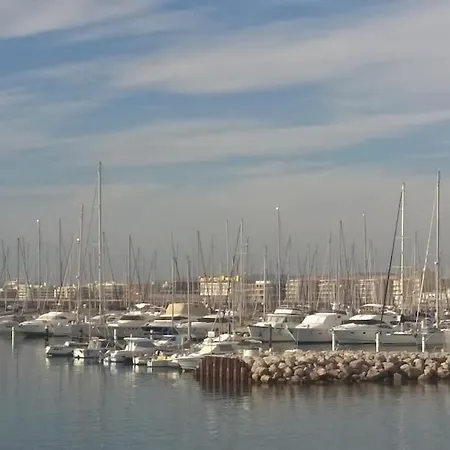 Un Balcon Entre Azur Et - Les Flots 아파트 *