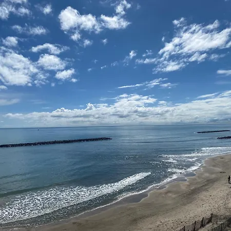 Un Balcon Entre Azur Et - Les Flots 아파트 팔라바 레 플로